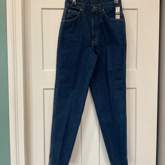 VINTAGE Chic High Rise Tapered Leg Mom Jeans NWT - Picture 2 of 12